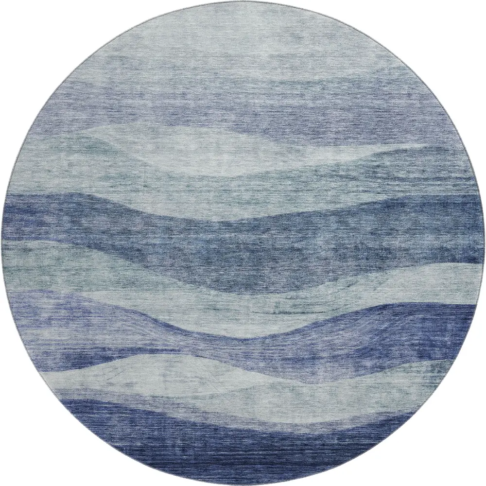 Mayfield AMF1141 Blue 8' x 8' Rug