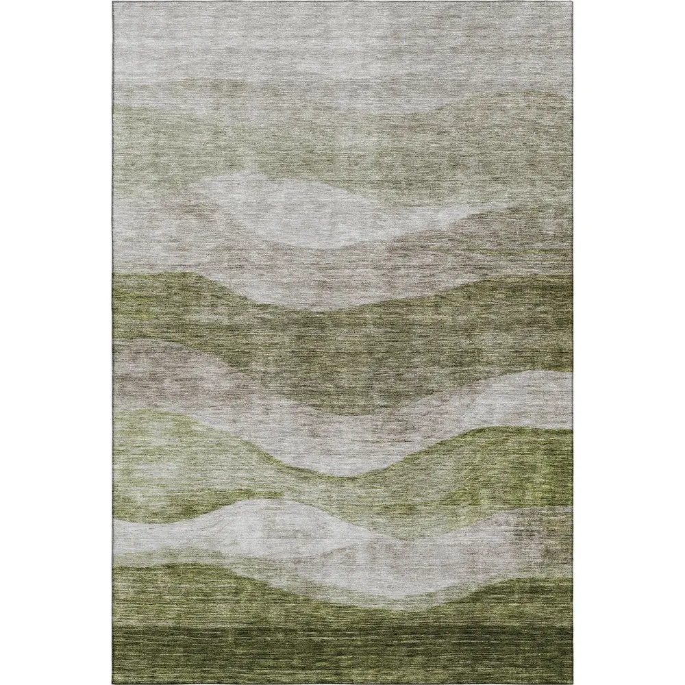 Mayfield AMF1141 Green 9' x 12' Rug