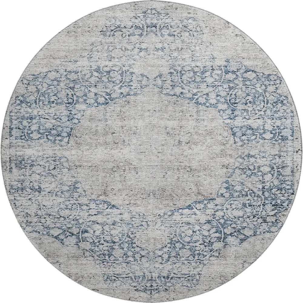 Mayfield AMF1146 Blue 8' x 8' Rug