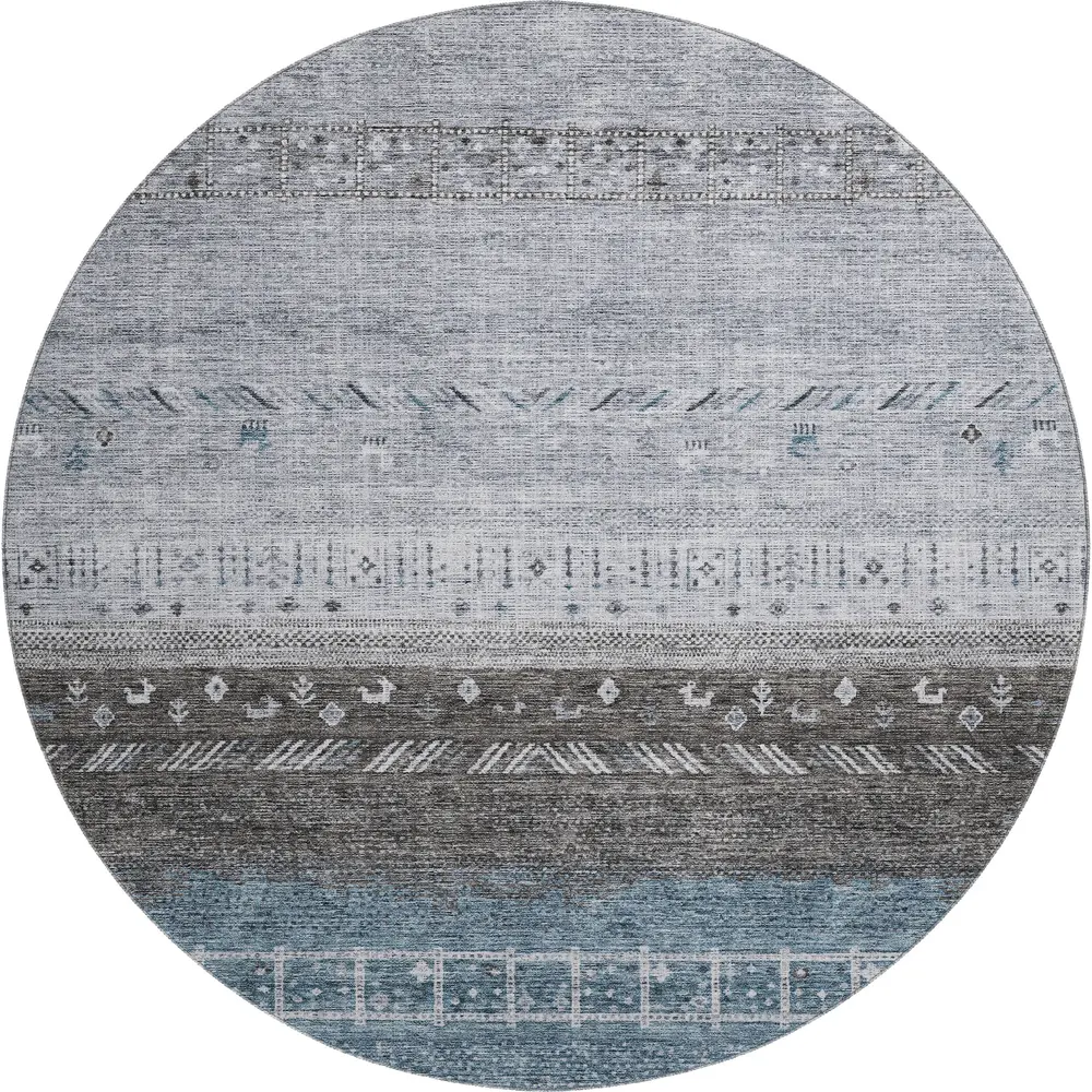 Mayfield AMF1147 Blue 8' x 8' Rug