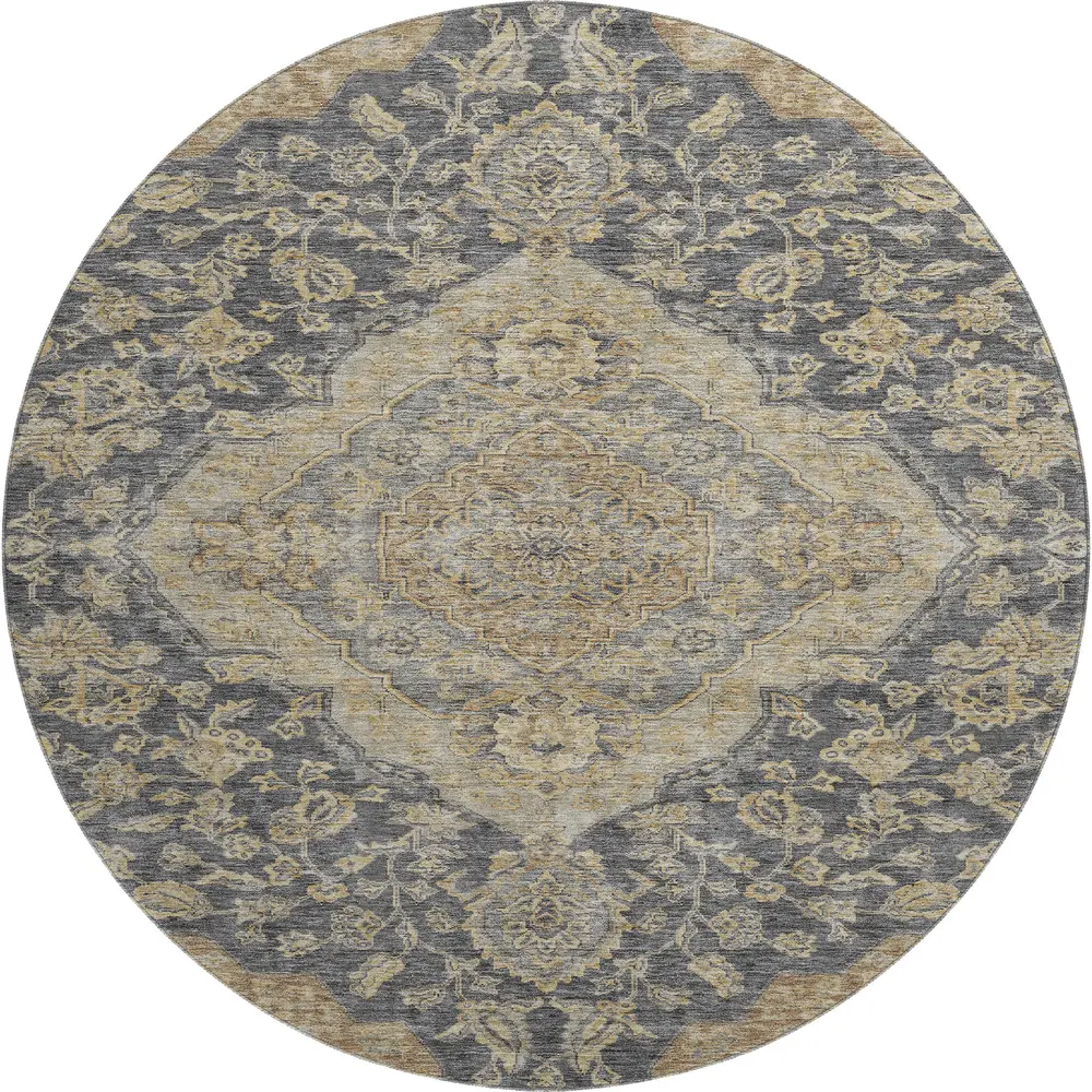 Mayfield AMF1151 Charcoal 8' x 8' Rug