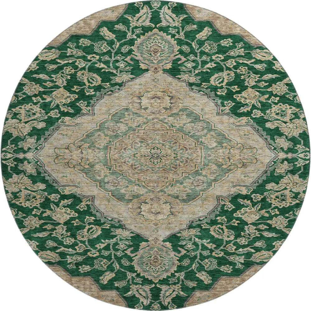Mayfield AMF1151 Emerald 8' x 8' Rug