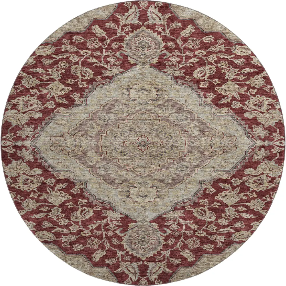 Mayfield AMF1151 Garnet 8' x 8' Rug