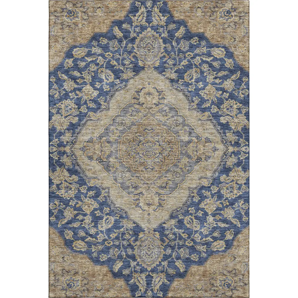 Mayfield AMF1151 Navy 3' x 5' Rug