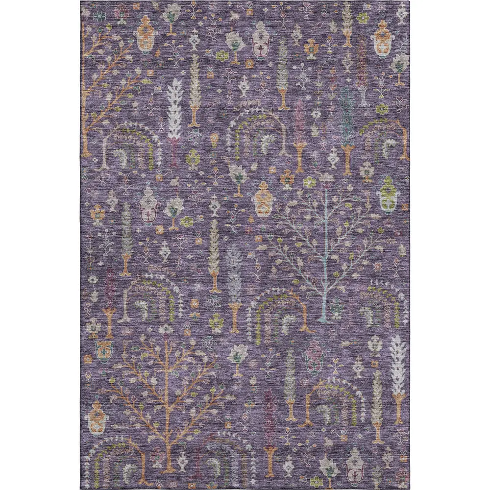 Mayfield AMF1152 Eggplant 3' x 5' Rug