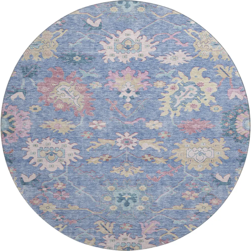 Mayfield AMF1154 Blue 8' x 8' Rug