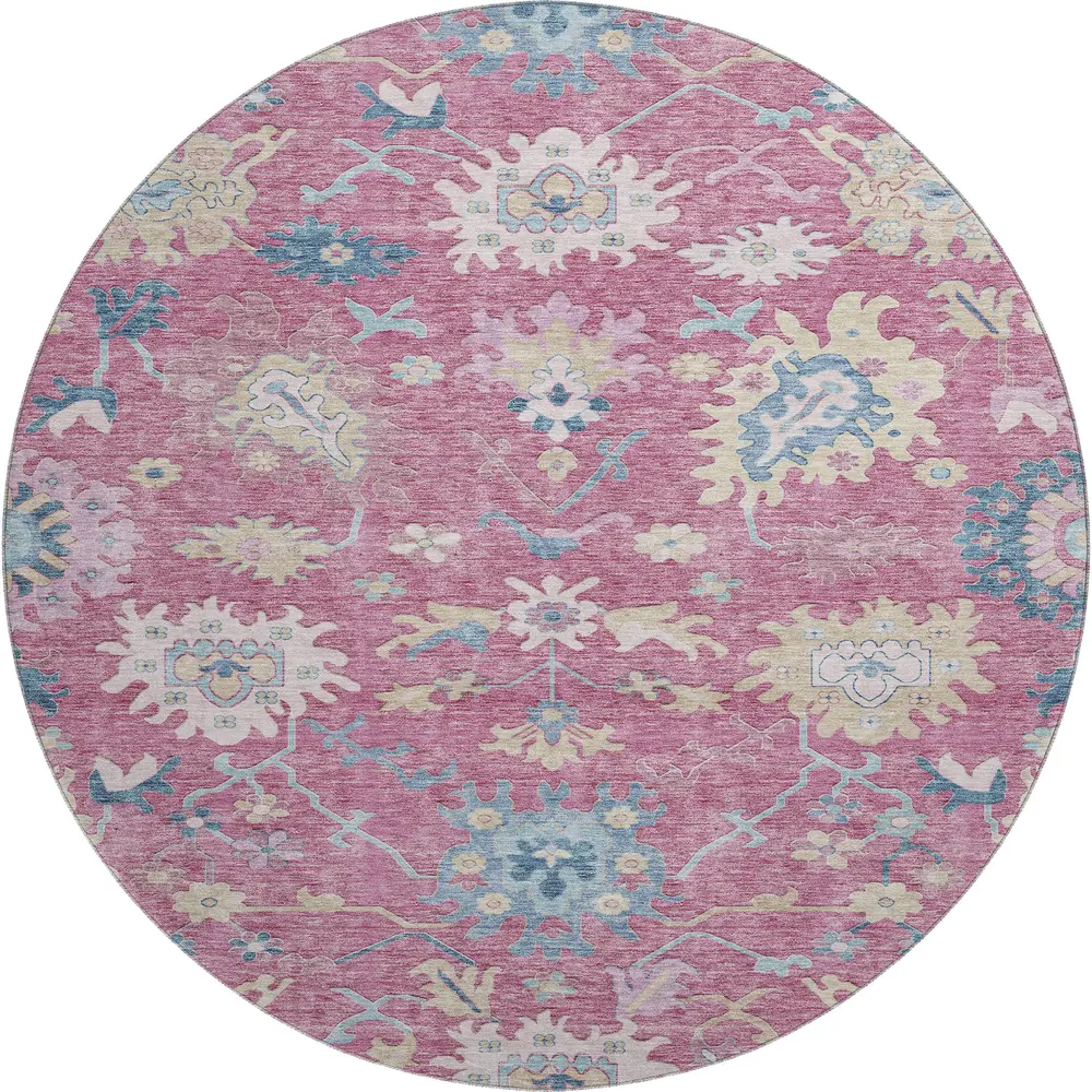 Mayfield AMF1154 Pink 8' x 8' Rug