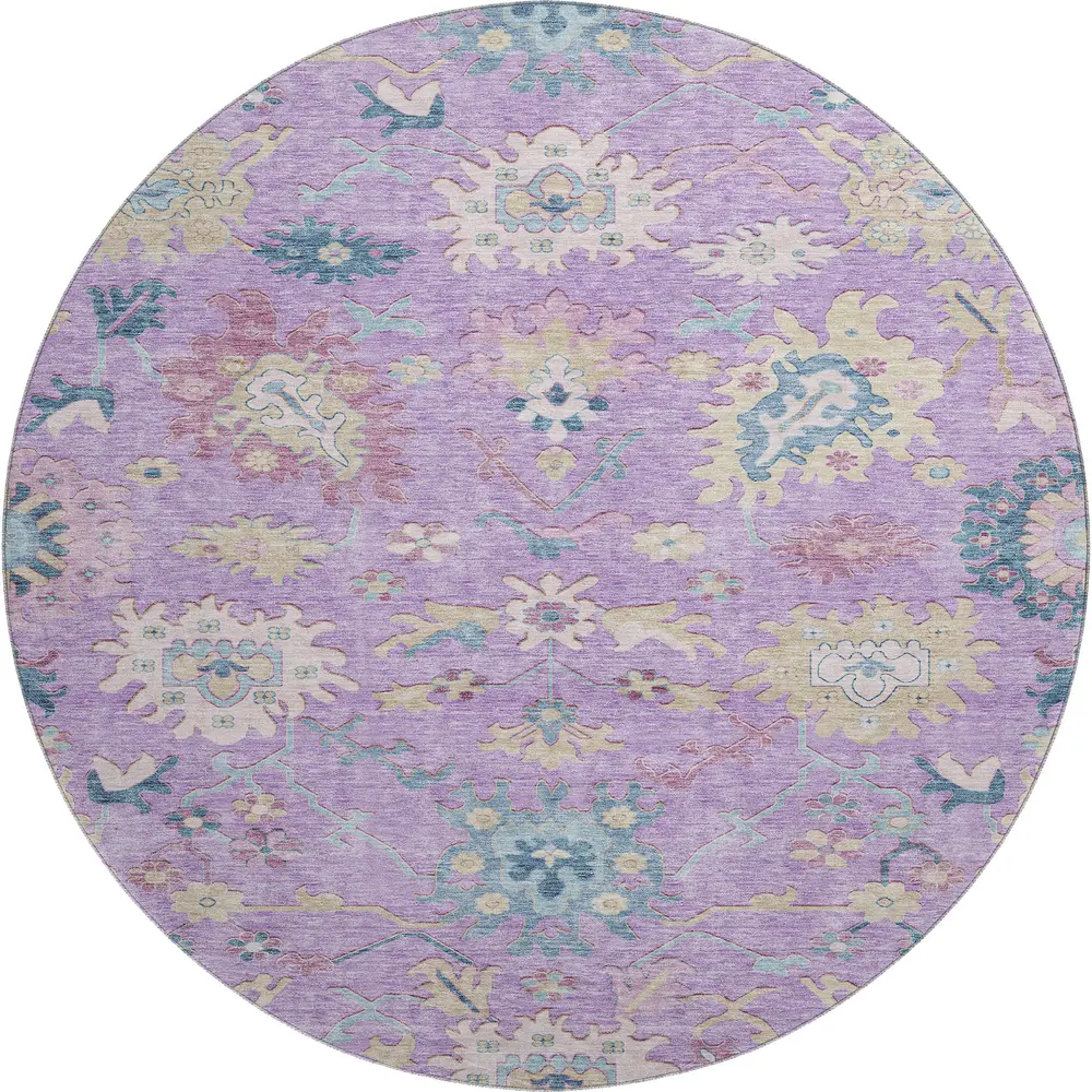 Mayfield AMF1154 Purple 8' x 8' Rug