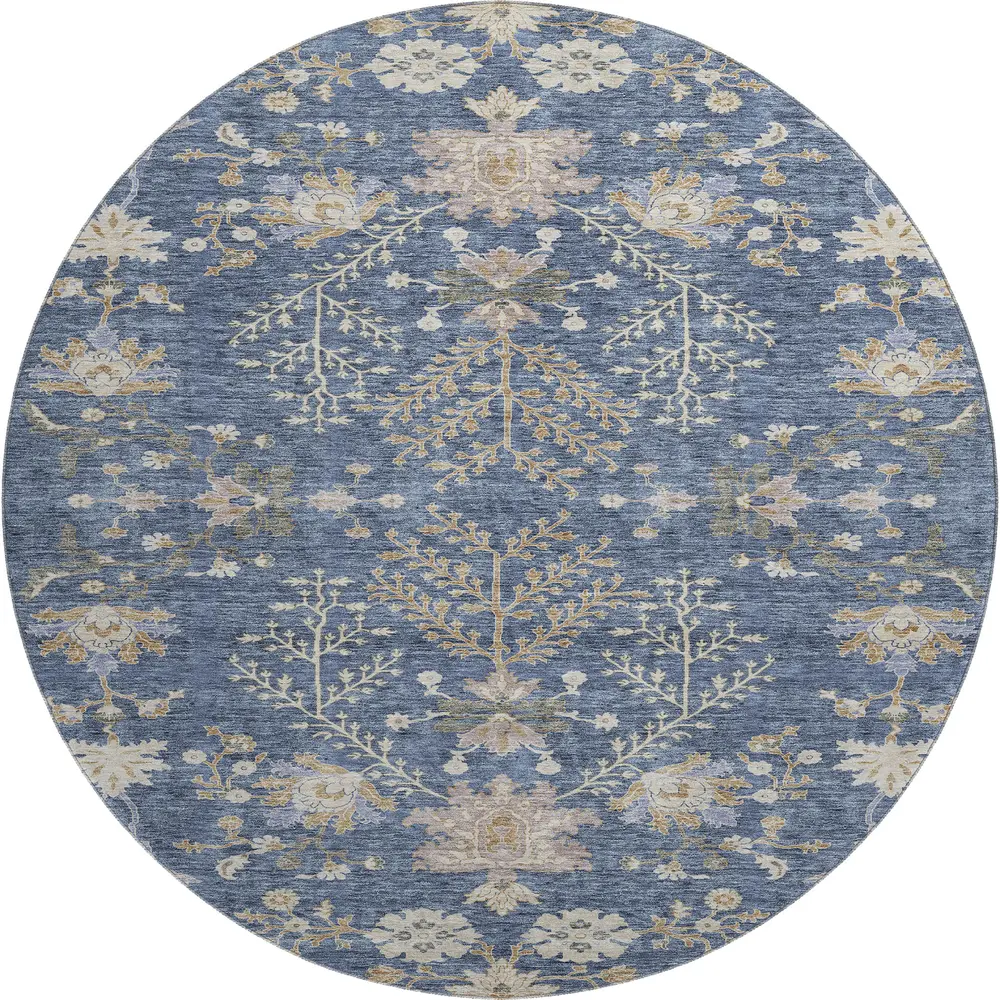 Mayfield AMF1156 Blue 8' x 8' Rug