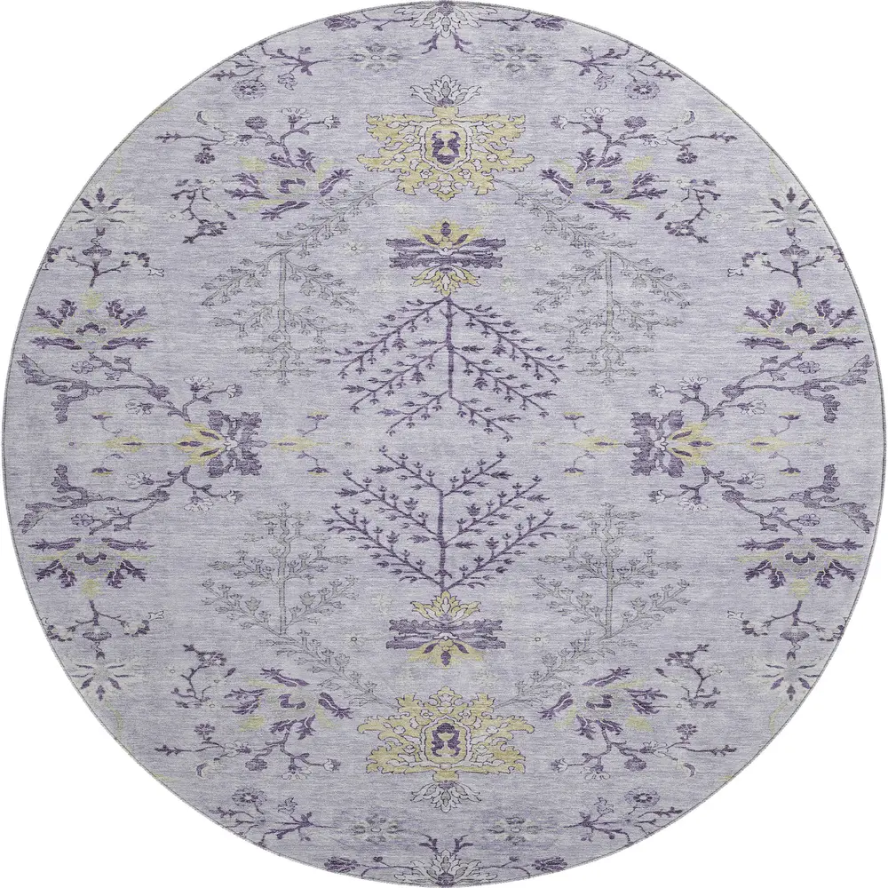 Mayfield AMF1156 Lavender 8' x 8' Rug