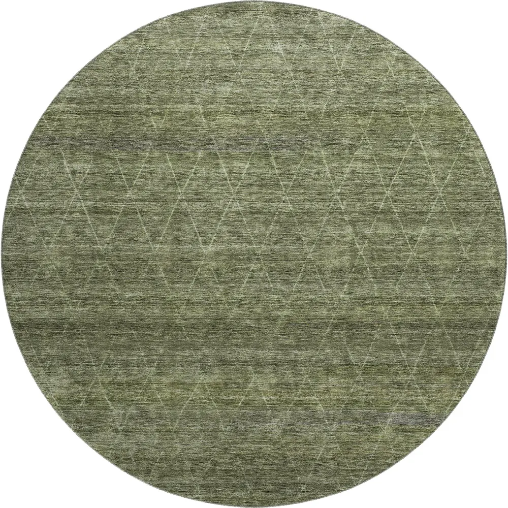 Mayfield AMF1165 Olive 8' x 8' Rug