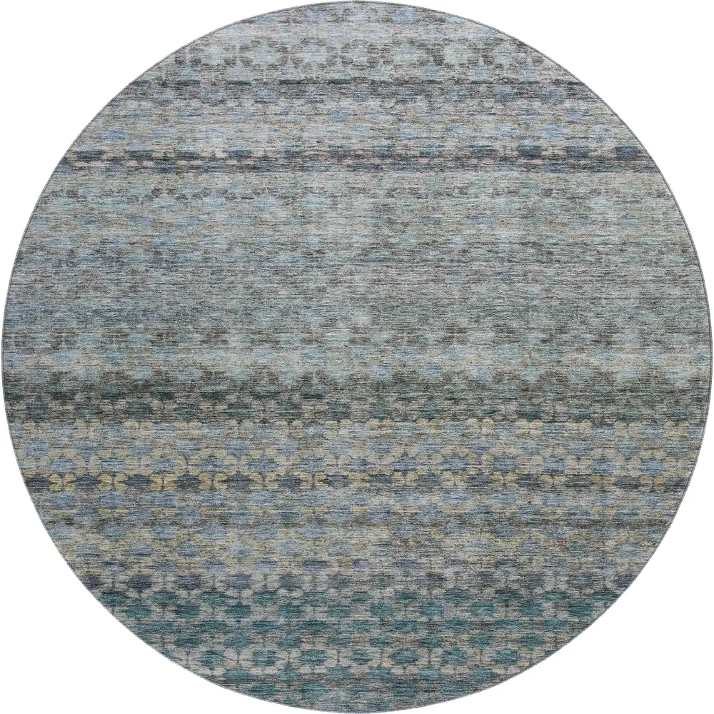 Mayfield AMF1168 Blue 8' x 8' Rug