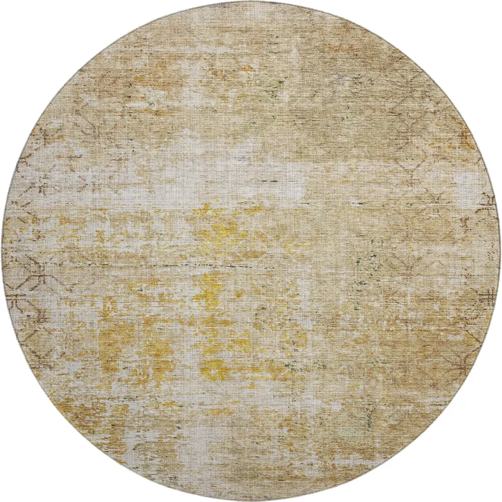Mayfield AMF1169 Gold 8' x 8' Rug