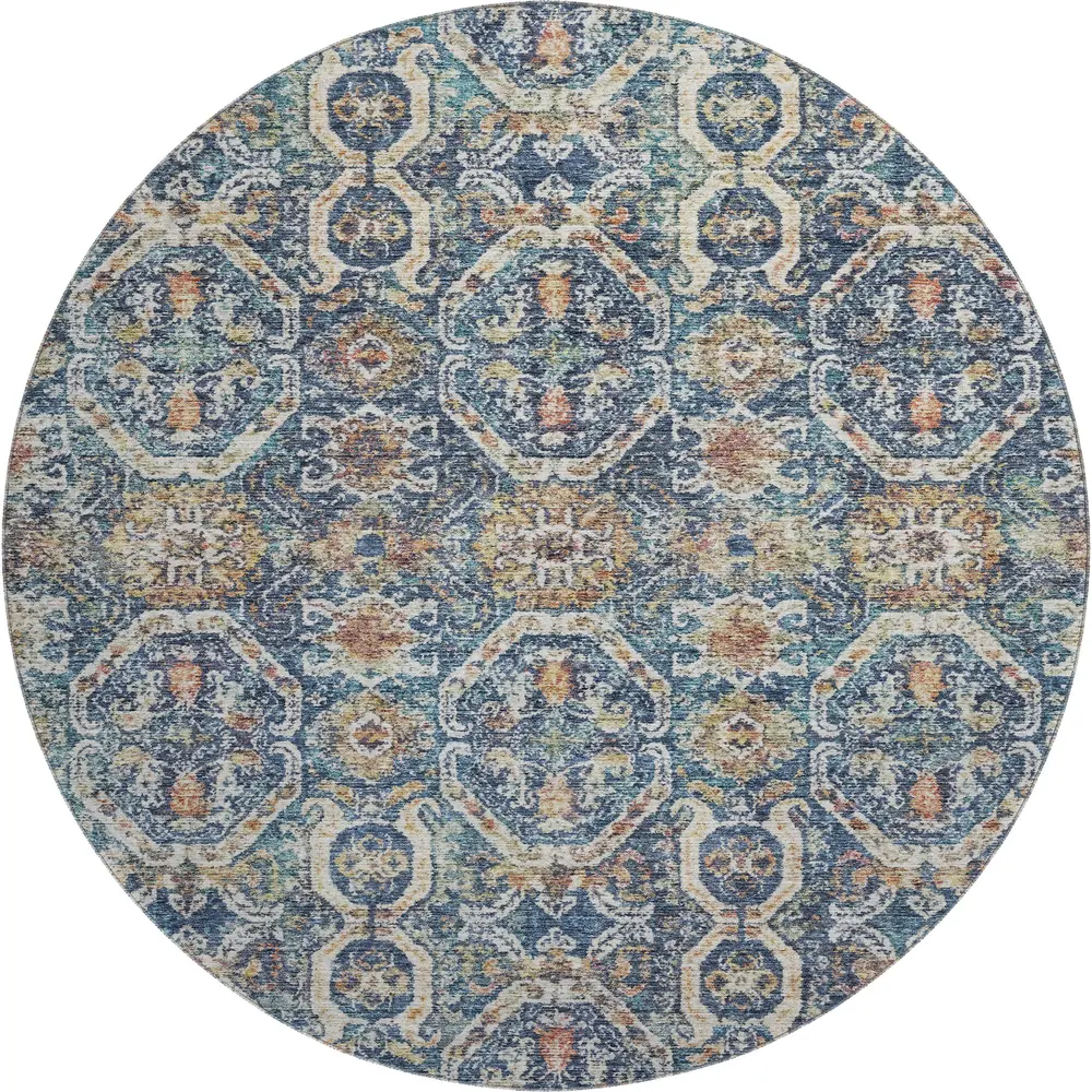 Mayfield AMF1181 Denim 8' x 8' Rug