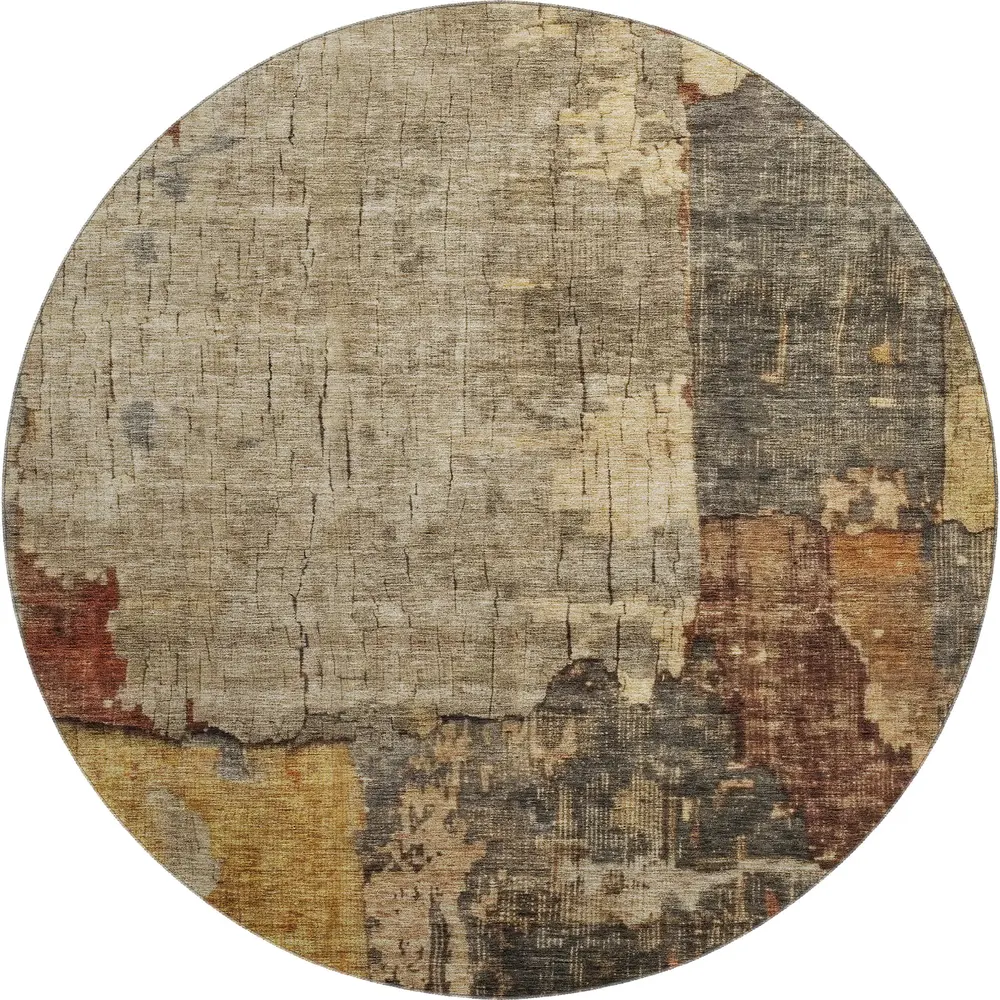 Mayfield AMF1201 Khaki 8' x 8' Rug