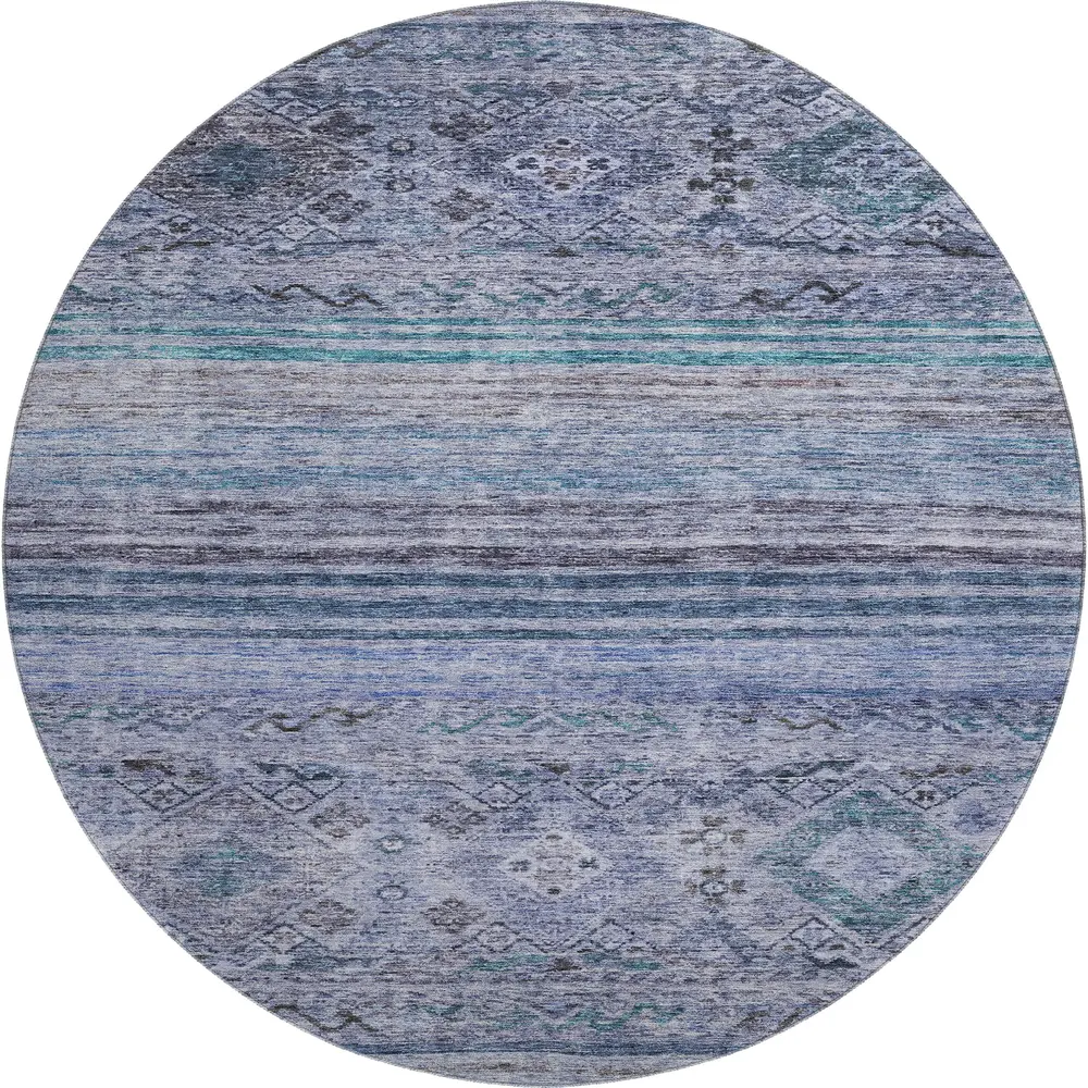 Mayfield AMF1219 Blue 8' x 8' Rug
