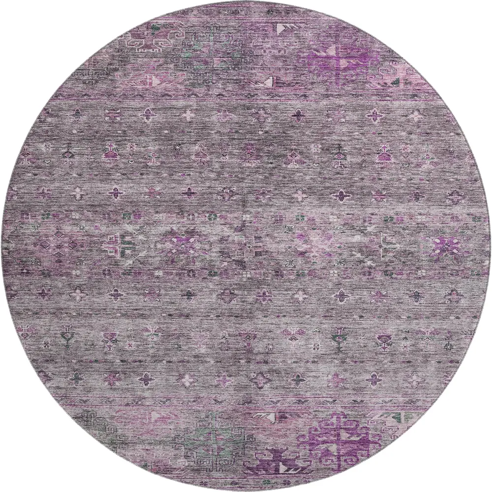 Mayfield AMF1220 Purple 8' x 8' Rug