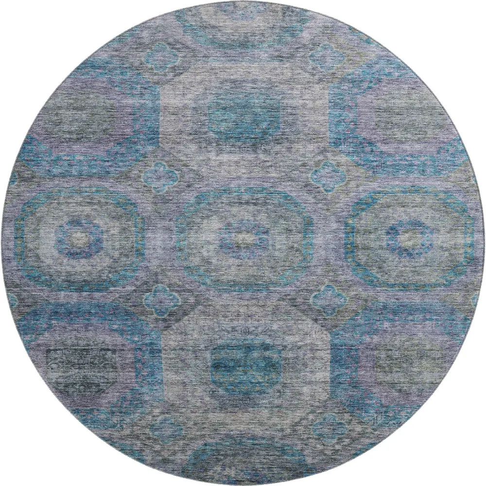 Mayfield AMF1221 Blue 8' x 8' Rug