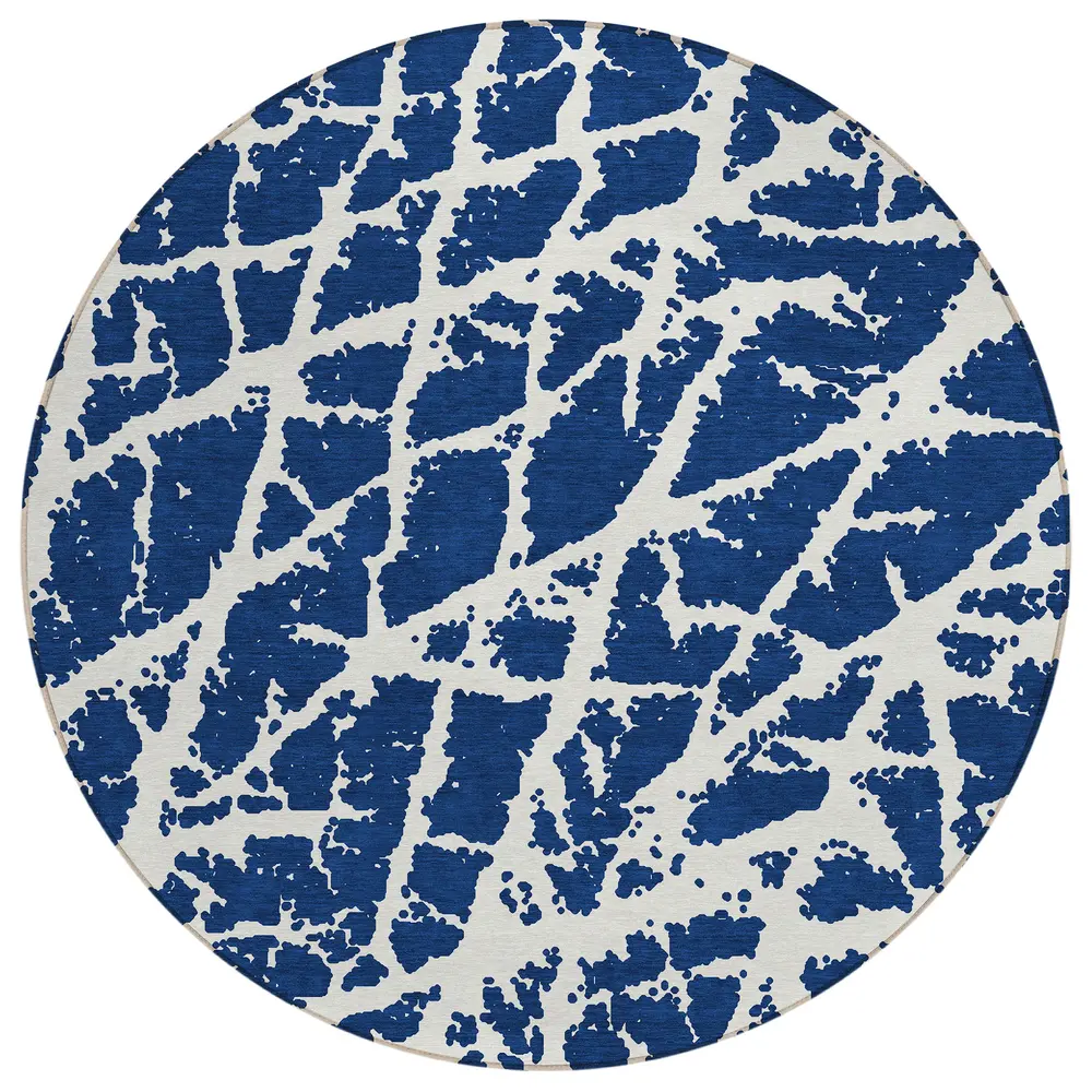 Chantille ACN501 Navy 8' x 8' Rug