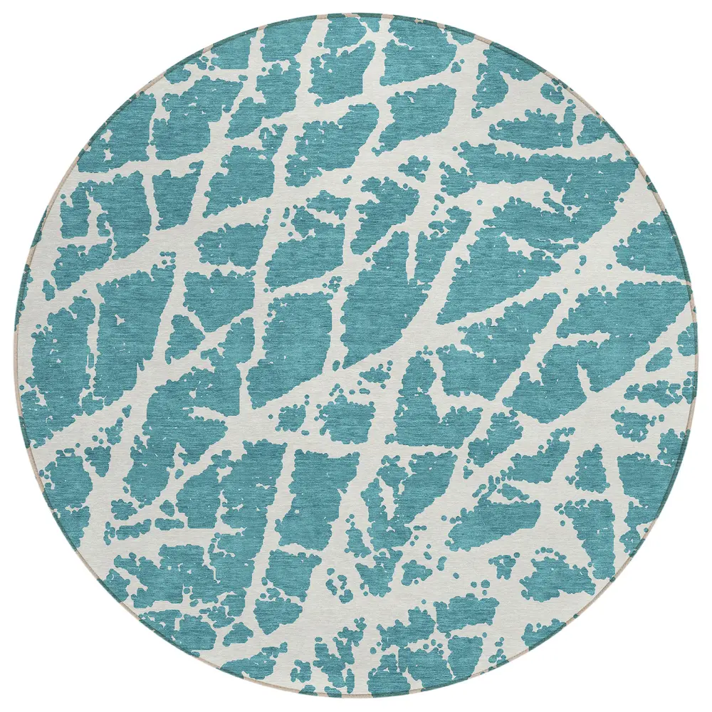 Chantille ACN501 Teal 8' x 8' Rug