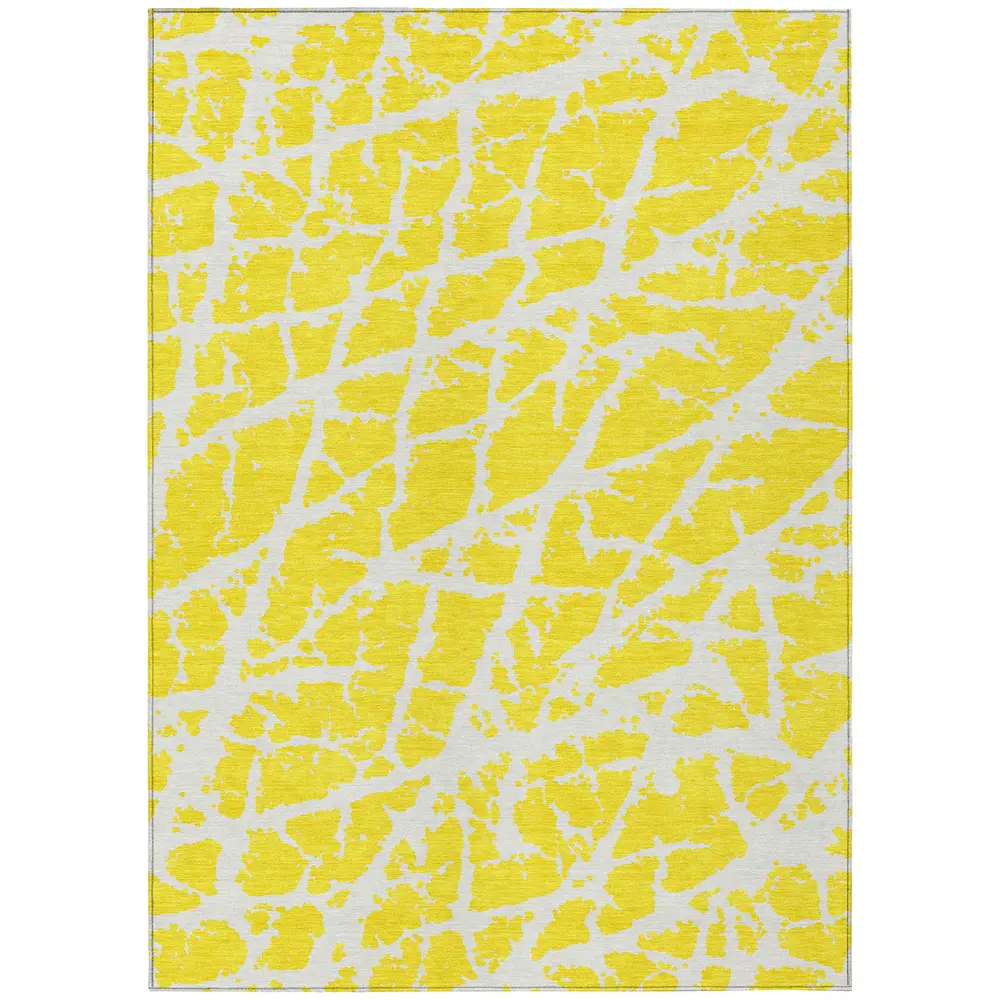 Chantille ACN501 Yellow 3' x 5' Rug
