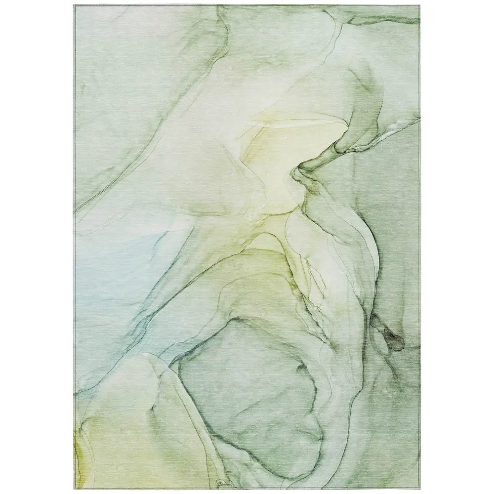 Chantille ACN502 Green 3' x 5' Rug