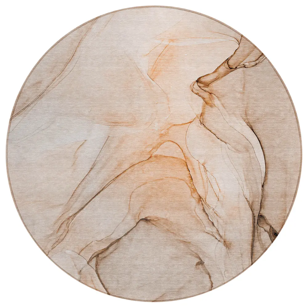 Chantille ACN502 Orange 8' x 8' Rug