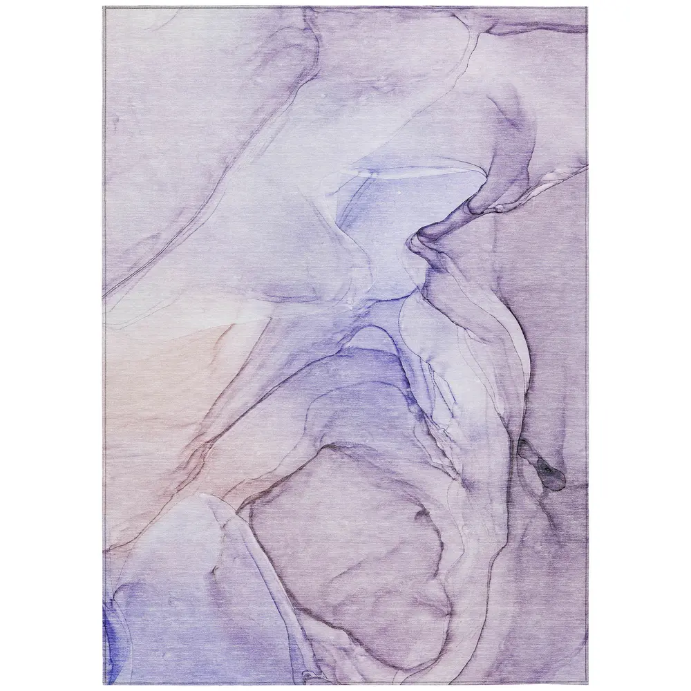 Chantille ACN502 Purple 3' x 5' Rug