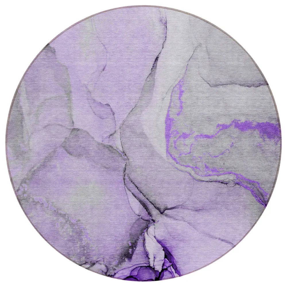 Chantille ACN506 Purple 8' x 8' Rug