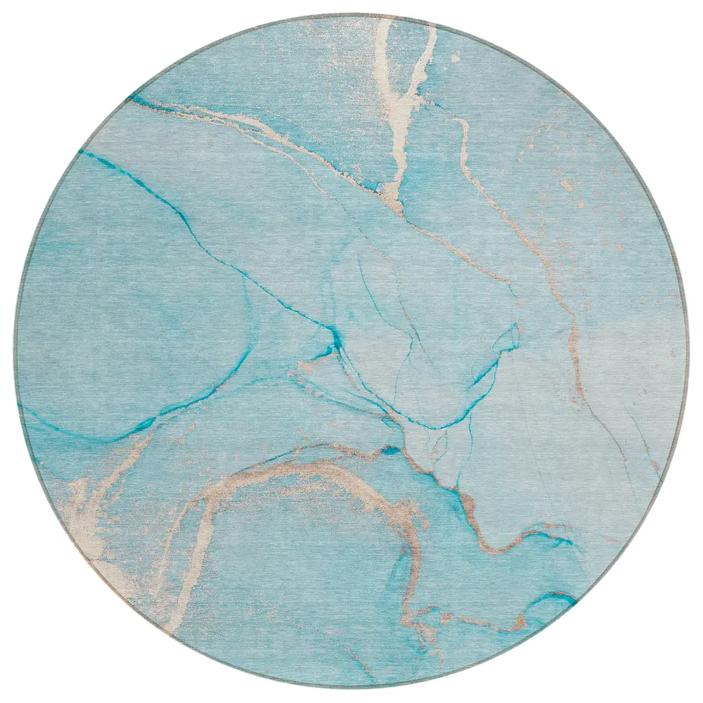 Chantille ACN510 Teal 8' x 8' Rug
