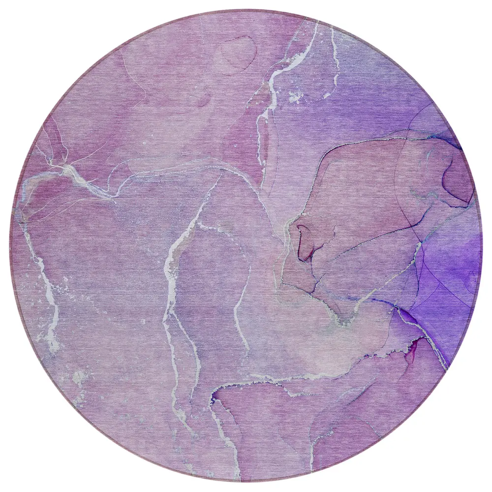 Chantille ACN511 Purple 8' x 8' Rug