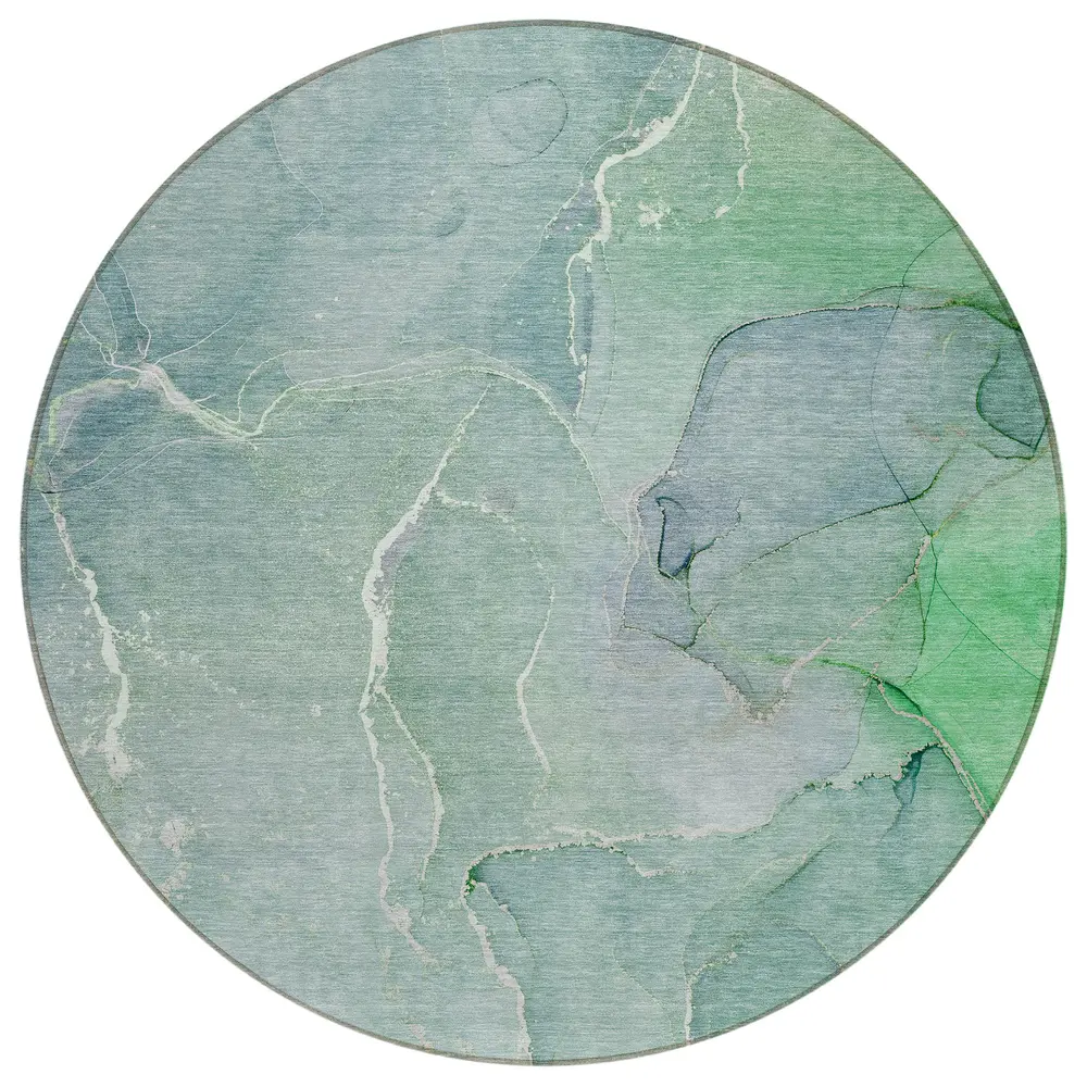 Chantille ACN511 Teal 8' x 8' Rug