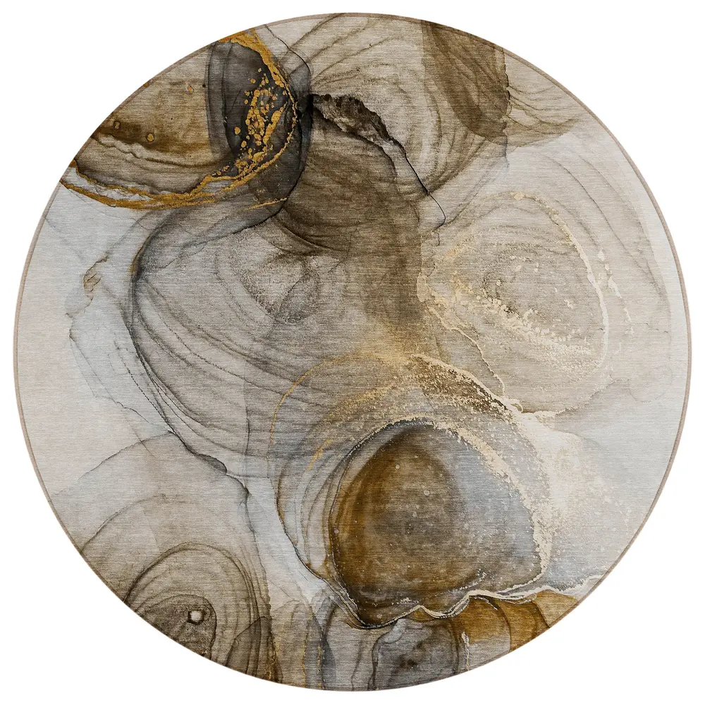 Chantille ACN513 Brown 8' x 8' Rug