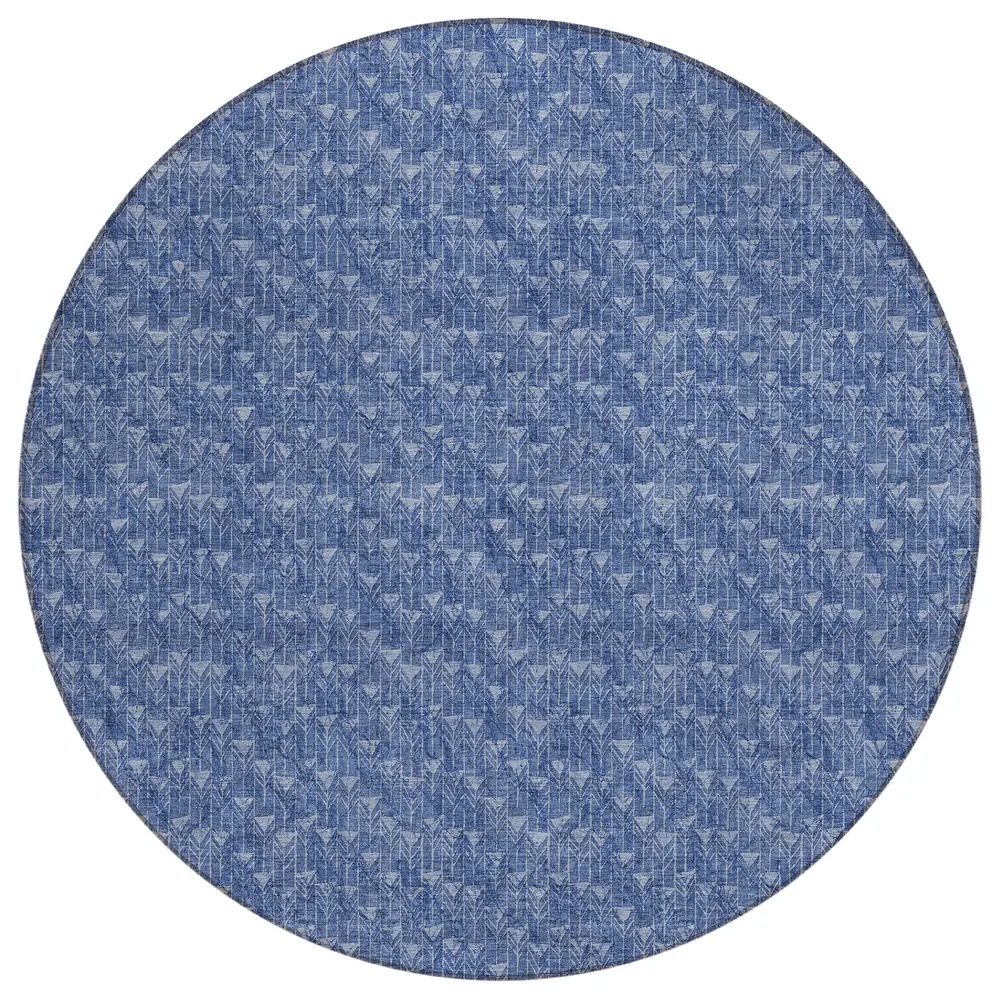 Chantille ACN514 Navy 8' x 8' Rug