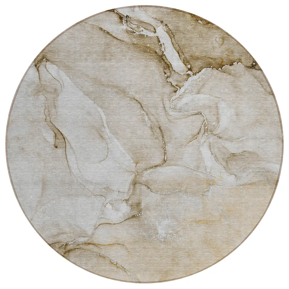 Chantille ACN516 Brown 8' x 8' Rug