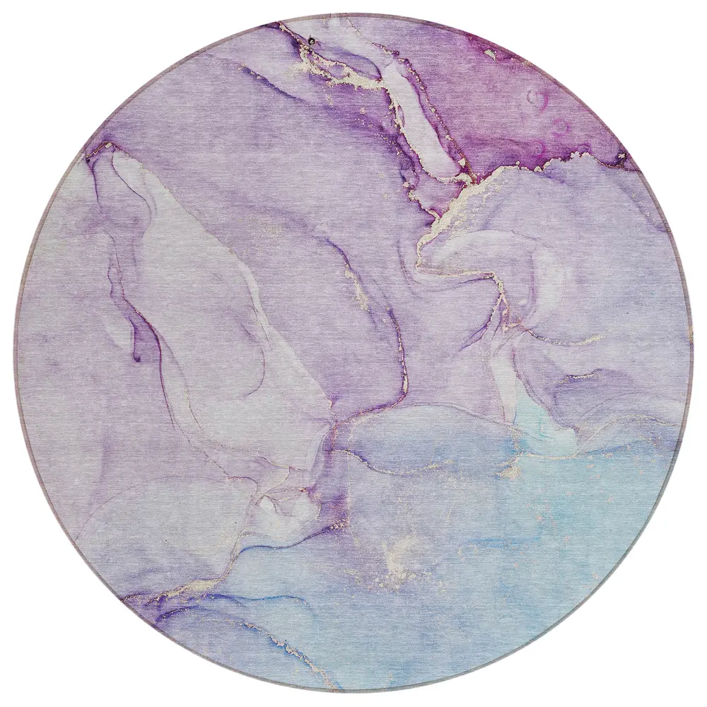 Chantille ACN516 Purple 8' x 8' Rug