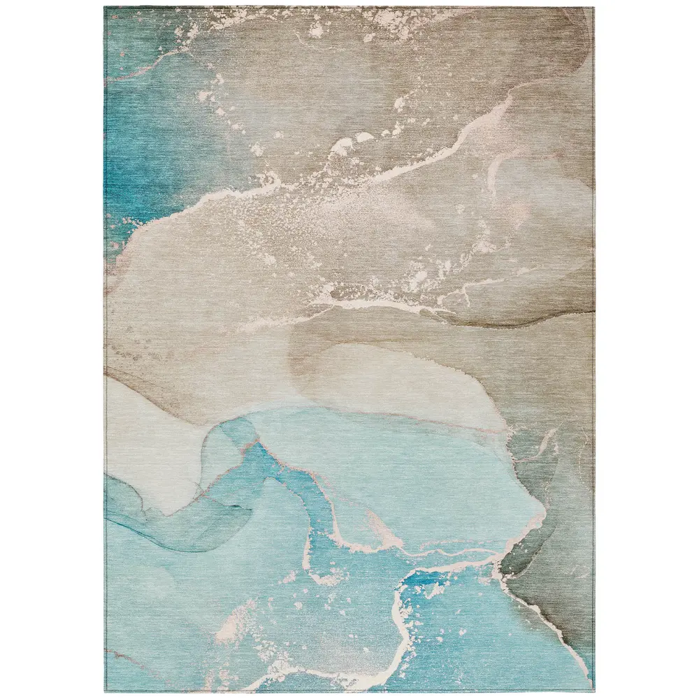 Chantille ACN517 Teal 10' x 14' Rug