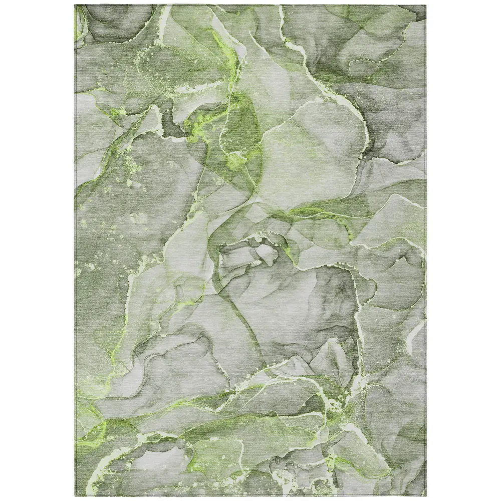 Chantille ACN519 Green 3' x 5' Rug