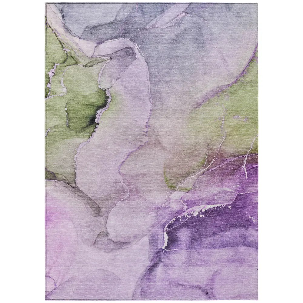 Chantille ACN521 Purple 3' x 5' Rug