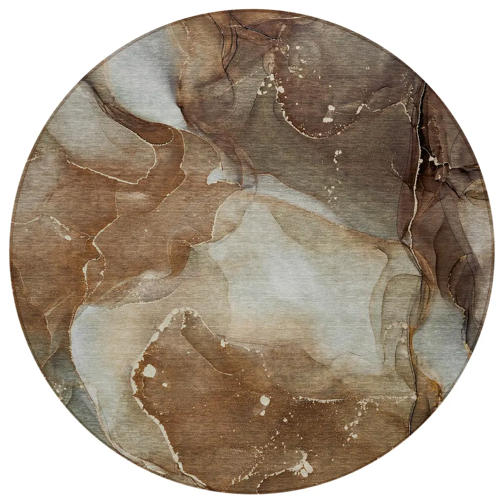 Chantille ACN522 Brown 8' x 8' Rug