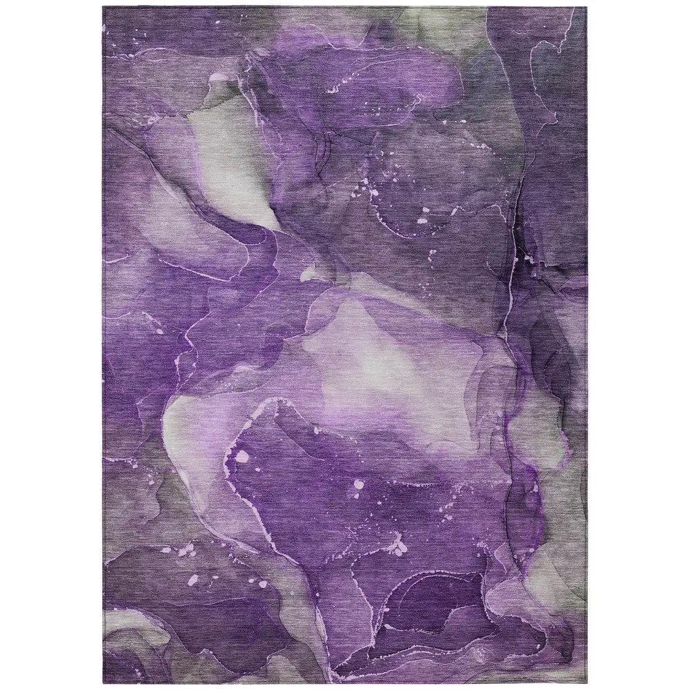 Chantille ACN522 Purple 5' x 7'6