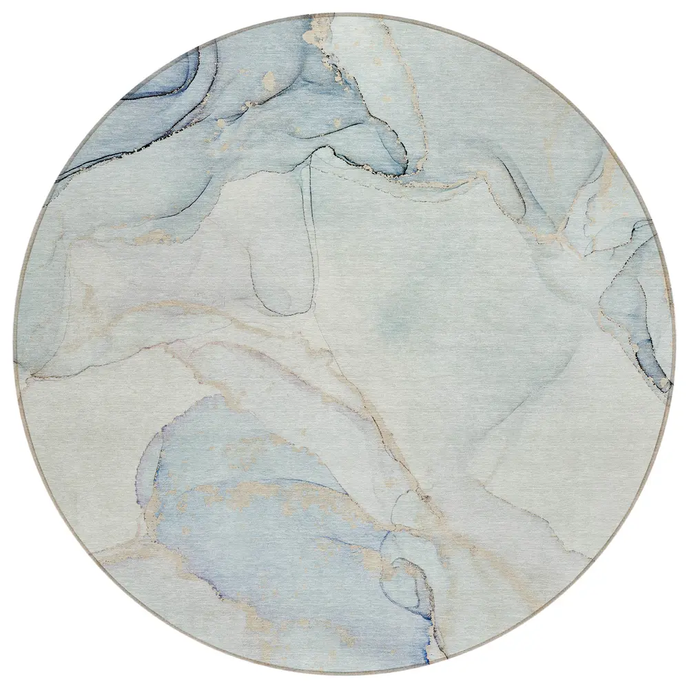 Chantille ACN523 Sky 8' x 8' Rug