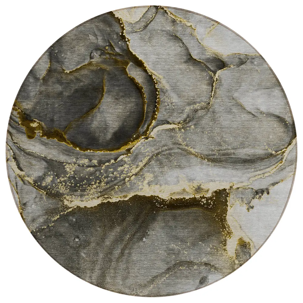 Chantille ACN525 Gold 8' x 8' Rug