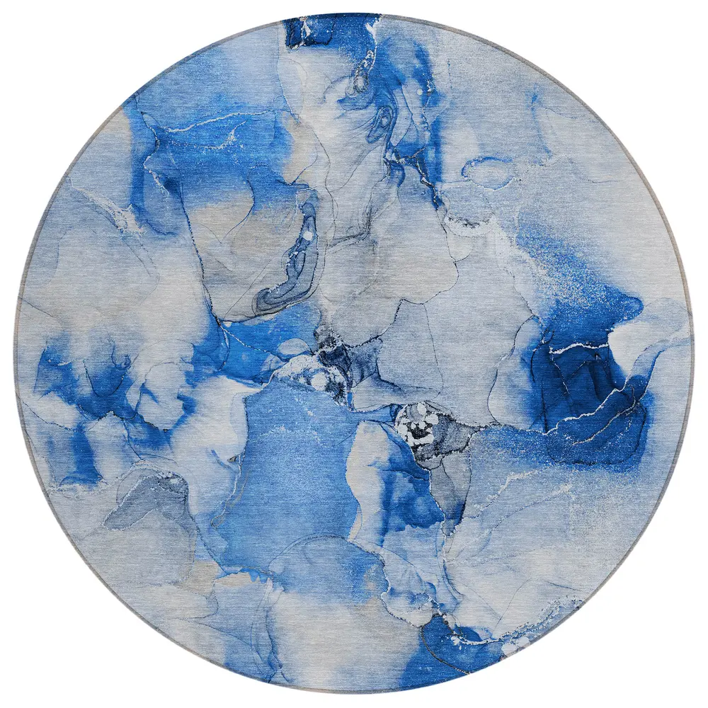 Chantille ACN526 Navy 8' x 8' Rug