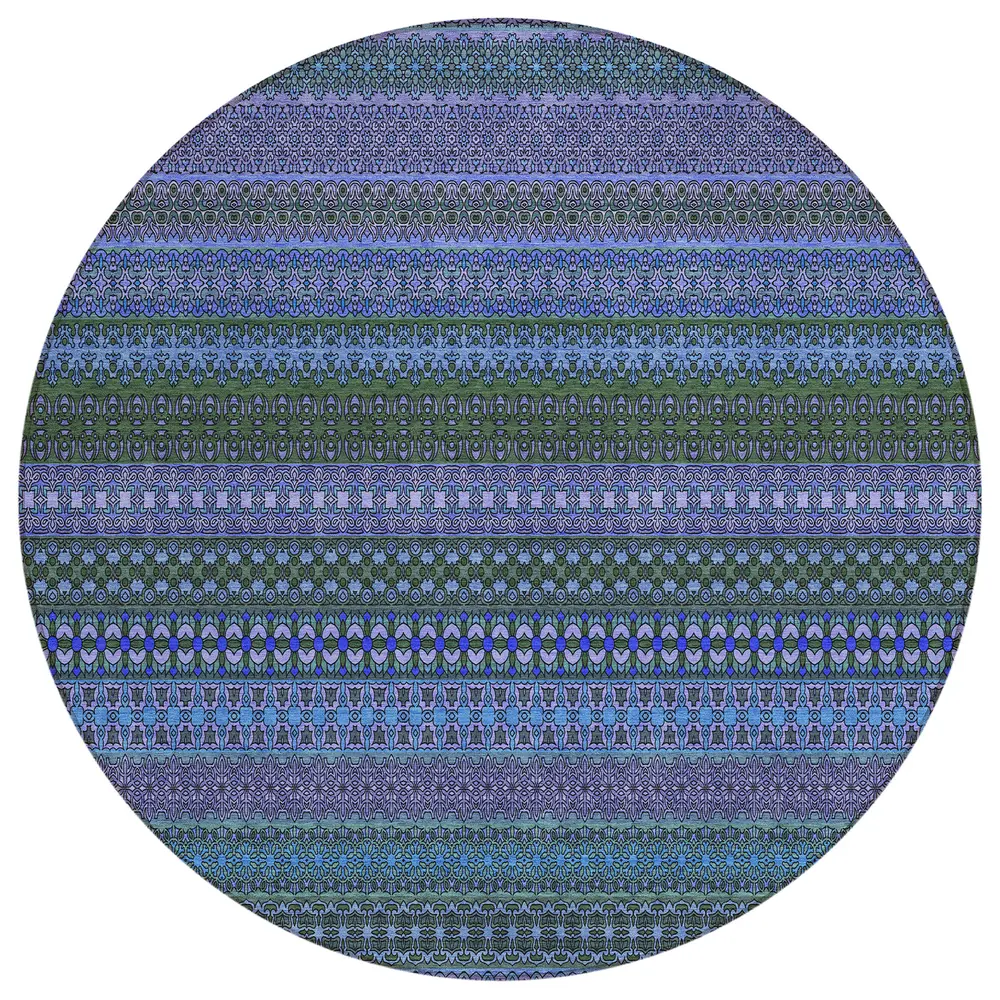 Chantille ACN527 Blue 8' x 8' Rug