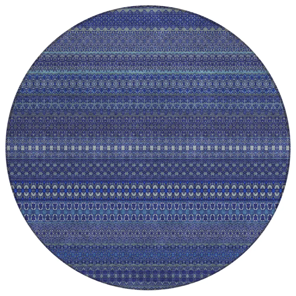 Chantille ACN527 Navy 8' x 8' Rug