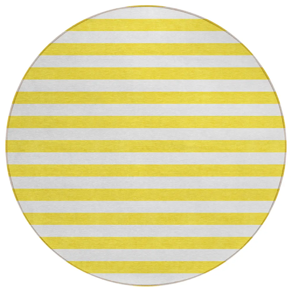 Chantille ACN528 Yellow 8' x 8' Rug