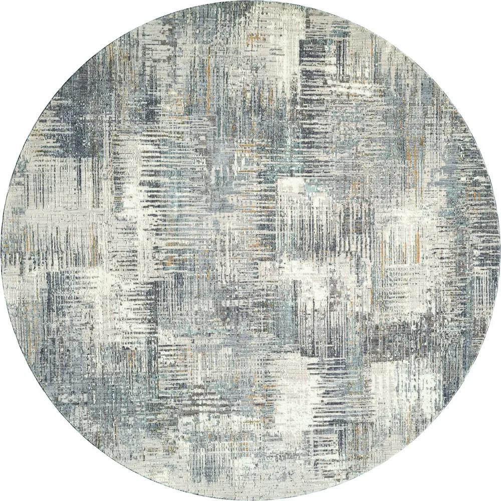 United Weavers Armada Mayflower Grey Round Rug 7'11