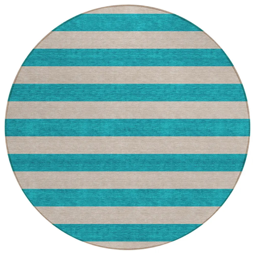 Chantille ACN530 Turquoise 8' x 8' Rug