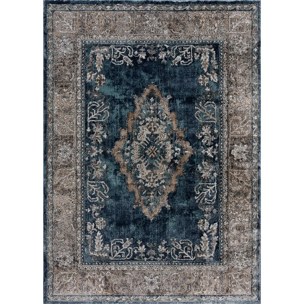 United Weavers Portsmouth Home Sky Blue Accent Rug 1'10